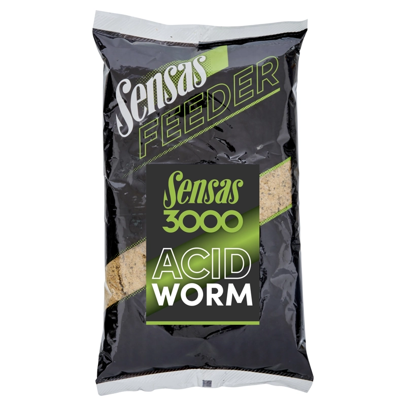 Sensas Feeder 3000 Acid Worm Groundbait 1kg